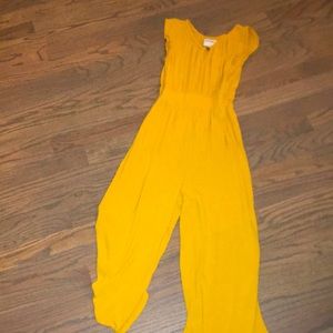 Yellow. Long romper. VGUC
